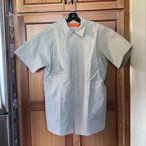 Early 1970s Official Vietnam Era Tan Short Sleeve Army Shirt Never Worn